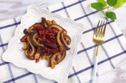 The recipe for spicy and explosive dry stir fried beef tripe