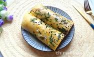The recipe for making corn residue pancakes