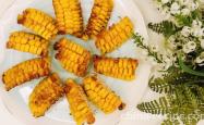 The method of roasting corn with cumin