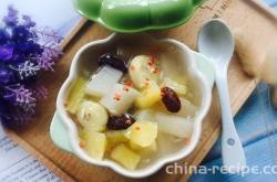 The method of making fermented fruit soup