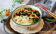 Recipe for Snow Vegetable Shredded Noodles