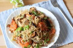 The method of making dried seafood stir fry powder
