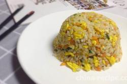 How to make Fried Rice with eggs and ham