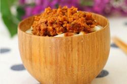 The recipe for mushroom meat sauce