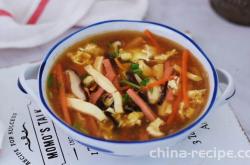 Mixed Hot and sour soup