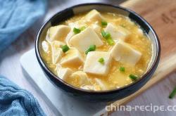 The recipe for Jinsha Tofu