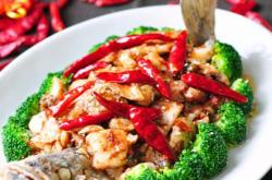 The recipe for spicy sea bass