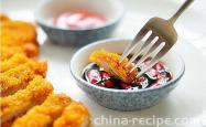 The recipe for golden fried pork chops