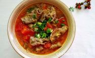 The recipe for tomato beef rolls