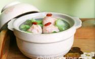 Recipe for Shrimp Smooth Silk Melon Fresh Soup