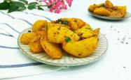 Method for making spicy and delicious potato chunks