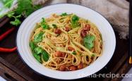 The method of preparing appetizing cold mixed noodles