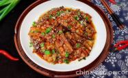 The method of cooking eggplant with sauce