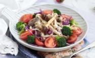 The recipe for mixed mushroom salad
