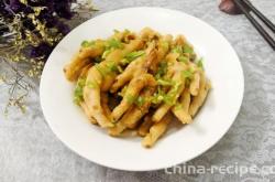 The recipe for cold mixed sweet and sour chicken feet