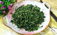 Method for making cold mixed Malan dried sesame seeds