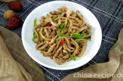 Method for making cold crab flavored mushrooms