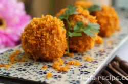 Recipe for Salted Egg Tofu Balls