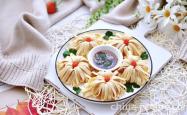 The method of cold mixing chrysanthemum and soybean skin