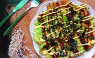 The method of making cabbage pancakes