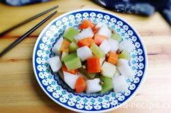 The recipe for making fragrant sesame kimchi