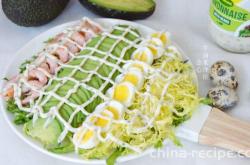 Recipe for Avocado Light Salad