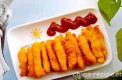 The recipe for crispy fried chicken fillet