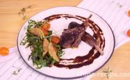 The recipe for Italian style pan fried lamb chops