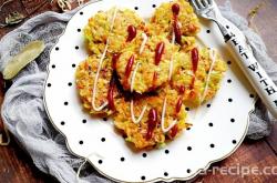 Recipe for Cabbage Salmon Rice Cake