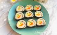 The recipe for simple original sushi