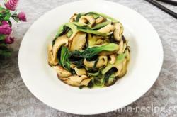 Method for making cold mixed vegetables and mushrooms
