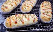The recipe for scallion cheese bread