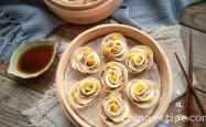 How to make Steamed dumplings with roses
