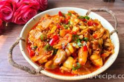 The recipe for spicy bullfrog