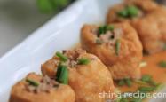 How to brew meat with Oily bean curd