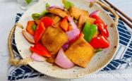 The method of making dried Chiba tofu in a pot