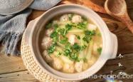 The recipe for minced meat and winter melon