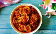 Recipe for Fish flavored Eggplant Cake