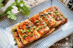 The method of making iron plate tofu