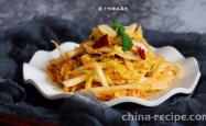 The method of making cold baby bok choy
