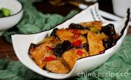 The recipe for fish flavored pork liver