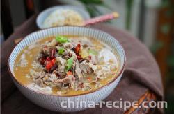 The recipe for Jin Tang Fei Niu