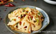 Method for making cold and spicy lotus root slices