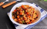 Practice of Laoganma Chicken Fried Rice