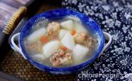 The recipe for pig bone and yam soup