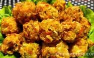 The Method of Making Crispy Fried Radish Shreds Dumplings