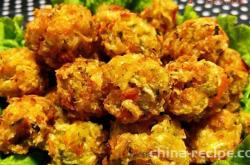 The Method of Making Crispy Fried Radish Shreds Dumplings