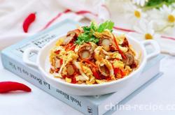 Recipe for Cabbage Heart Red Oil Scallop Meat