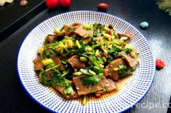 Method for making cold beef salad