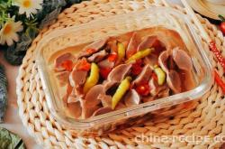 The recipe for making pickled chili chicken gizzards
